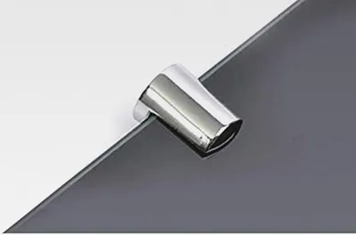 Produktbild von Schwarze Glasregale, 300 mm x 100 mm, 2 Stück, 6 mm Sicherheitsglas