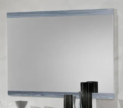 Image de Miroir de salle de bain miroir de salle de bain miroir suspendu 110*4cm miroir mural en verre Nouveau