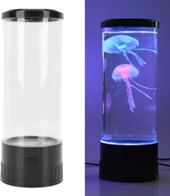 Produktbild von Aquarium Stimmungslampe 16 Farben Einstellung Fernbedienung mit 4 Lichtmodi Home Office Tischdekoration