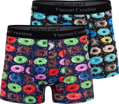 Produktbild von Vincent Creation® Boxershorts 2er Pack Donuts L