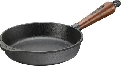 Produktbild von Skeppshult FRY PAN HIGH 0002T Bratpfanne, 20 cm max. Durchmesser, Gusseisen/Gussaluminium, Induktionsherd-geeignet