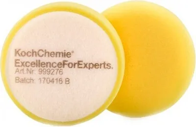 Produktbild von Koch Chemie Schleifschwamm gelb, mittelhart, 5 Stück, 80 mm Durchmesser