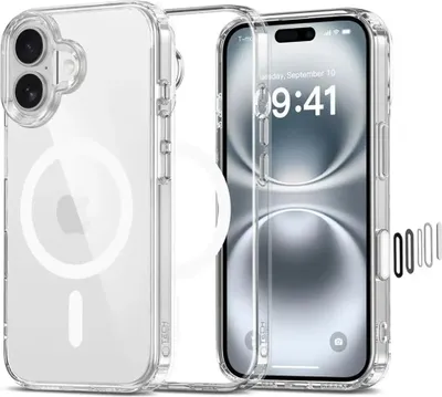 Obrázok produktu pre Tech-Protect Flexair Hybrid Cc Magsafe Iphone 16 Clear