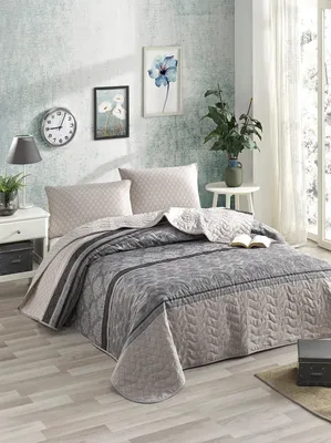Obrázek produktu pro L'Essentiel Linge de Maison, Creative - Grey, Přehozy na postel, šedé, bavlna, 200 x 220 cm