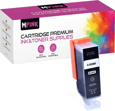 Produktbild von Druckerpatronen für Canon PGI-525BK Schwarz Pixma iP4820 4870 MG5120 5220 5350 MX715 885