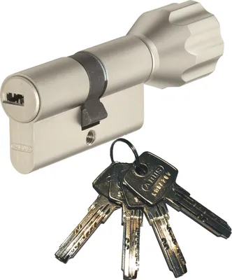 Produktbild von ABUS EC550 Knaufzylinder Länge Z45/K55mm (c=100mm) mit 4 Schlüssel, SKG** Bohrschutz