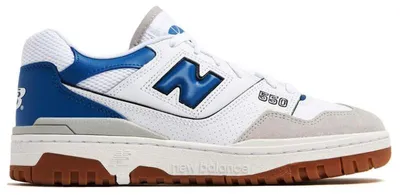 Obrázok produktu pre New Balance 550, biela a modrá farba, odtieň "Agate" - veľkosť EU 42