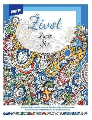 Image de Anti-Stress Malbuch "Leben" 210x290mm 32 Seiten
