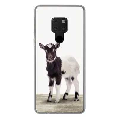 Produktbild von MuchoWow® Handyhülle Schutzhülle Hülle für Huawei P40 Lite Ziege - Tiere - Kinder - Jungen - Mädchen Silikon Softcase Handy Hülle - Handy