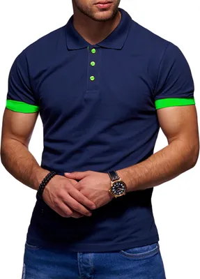 Produktbild von Style-Division Herren Poloshirt für Herren in Piqué-Qualität Polohemd Basic Polo-Hemd T-Shirt