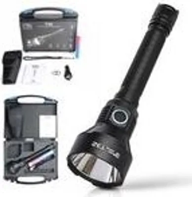 Produktbild von T32 Taschenlampe, 3.200 Lumen, 1.150 Meter Reichweite, Hochleistungs-LED, Wasserdicht & Robust für Outdoor- und Professionellen Einsatz