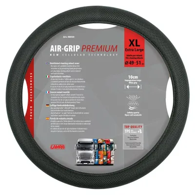 Produktbild von Lampa Lenkradbezug Air-Grip, belüfteter - XL - Ø 49/51 cm