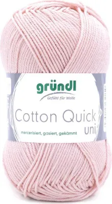 Produktbild von Gründl Baumwolle quick uni,50g.100%Baumwolle,mercerisiert,Häkel- u. Strickgarn,50g / 125 m,NS 3-4 149