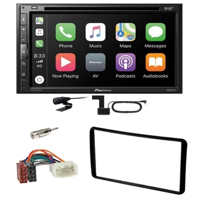 Produktbild von Pioneer AVH-Z5200DAB CarPlay Android Auto USB CD Einbauset für Suzuki Jimny FJ