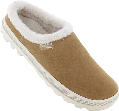 Produktbild von PALLADIUM Palladune Mule Warm - Slipper Hausschuhe Leder Braun 74337-252-M , EU 44 UK 9.5