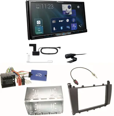 Produktbild von Pioneer AVH-Z9200DAB Bluetooth MP3 USB DAB+ Einbauset für Mercedes G Klasse W463
