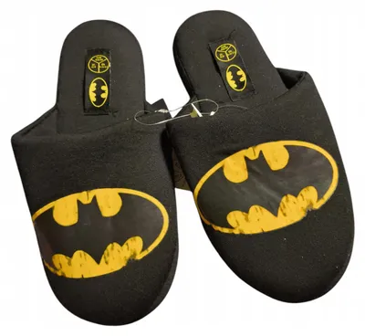 Produktbild von Batman Weiche Herren Hausschuhe Größe 40/41