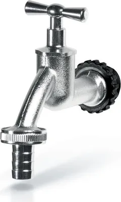 Produktbild von Zubehör Prosperplast Metallhahn für Regentonne silber