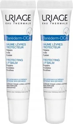 Zdjęcie produktu dla Uriage, Bariederm Balsam do ust, 2 x 15 ml