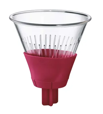 Produktbild von alfi 952-78001 Handfilter 1x4, Silikon, rubinrot (1 Stück)