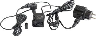 Produktbild von Zimmerbrunnenpumpe 250 l/h 2.2W mit LED-Beleuchtung Kalt Weiß Springbrunnenpumpe