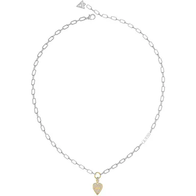 Produktbild von Halsketten   Mit Anhӓnger Guess Silber   Kollektion Love Me Tender - frau