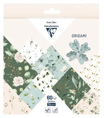 Produktbild von ORIGAMI 60Bl 15x15 70g Romantik