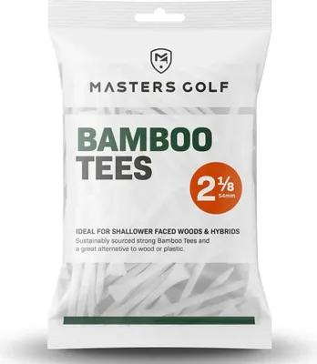 Produktbild von Masters Golf Bamboo Weiß Golf-Tees
