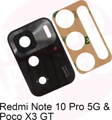 Produktbild von Xiaomi RedMi Note 10 Pro 5G / Poco X3 GT Kamera Linse Glas Camera Glass Lens + Kleber Neu