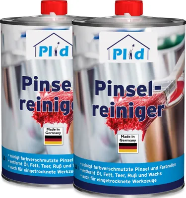 Produktbild von Plid Pinselreiniger 2L /Kraftvoller Werkzeugreiniger, Entfernt Öl Fett Farbe