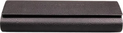 Produktbild von Meisterwerk Hartschalen-Etui oval für Lesebrillen und Brillen, Schwarz, 169x65x40 mm
