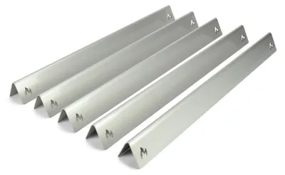 Immagine prodotto di Binari in acciaio inox per Weber - Coperchio del bruciatore per serie Spirit 200 (regolatore laterale)