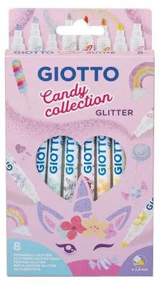 Obrázek produktu pro Giotto F428500, 8 barva/barev, Různé barvy, Kuličkový hrot, 2,8 mm, Vícebarevný, Chlapec/děvče