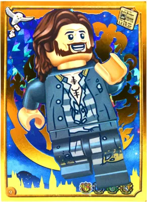 Produktbild von Blue Ocean LEGO Harry Potter Sticker Serie 1 (2023) Sammelsticker - Gold Karte 9