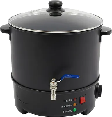 Produktbild von Wachsschmelzer, elektrische Heizung, 10L Kapazität, Wachsschmelztopf