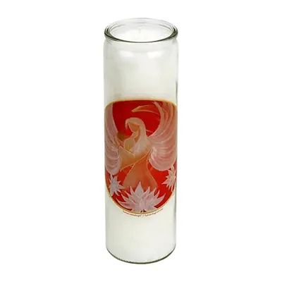 Image de Bougie Parfumée Ange Lotus Ange d'Amour -- 21x6.5 cm