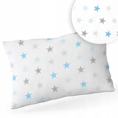 Produktbild von Kinder Kopfkissen 40x60 cm – Kleinkind Kissen – Antiallergisch – 100% Baumwolle