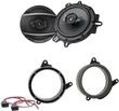 Produktbild von Pioneer TS-A1670F Lautsprecher Einbauset für Mercedes E Klasse W210 2 Wege vorne