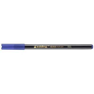 Image de EDDING Fasermaler 1340 Brushpen blau