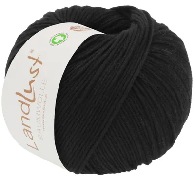 Produktbild von Lana Grossa - Landlust Baumwolle GOTS 0001 schwarz