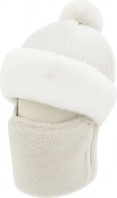 Produktbild von Stilvolle Wintermütze mit Sturmhaube - Weiß KP37073