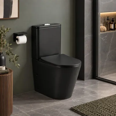 Produktbild von Modernes Keramik Stand-WC CIPOLI schwarz