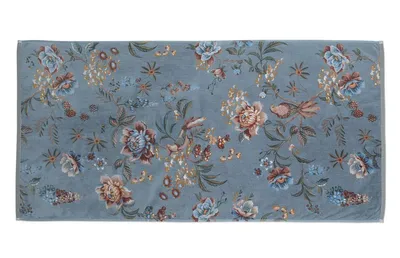 Produktbild von Pip Studio Duschtuch Secret Garden Farbe Blue Größe 70x140