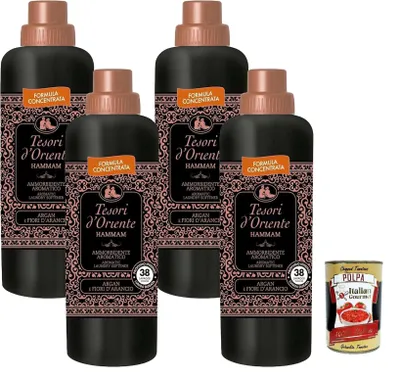 Produktbild von Tesori D'Oriente Italian Gourmet Tesori Italian Gourmet Ammorbidente Hammam 4 x 760ml