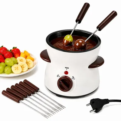 Obrázok produktu pre Elektrické čokoládové fondue s 8 porciami a reguláciou teploty
