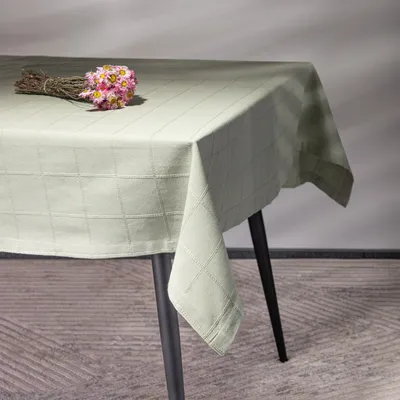Obrázek produktu pro Bavlněný pistáciový ubrus HOMLA ANTEP 130x180