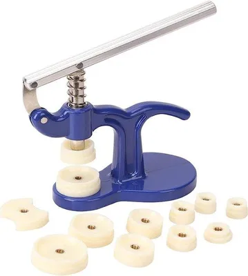 Obrázek produktu pro Sada nástrojů pro hodináře s 12 lisovacími deskami