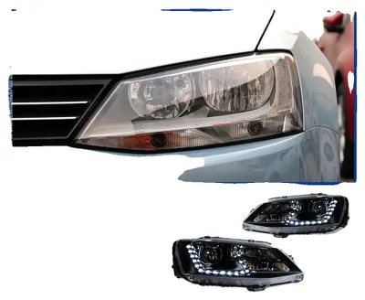 Zdjęcie produktu dla Obudowa reflektora, technologia LED, przeznaczona do modeli Jetta, do żarówek halogenowych