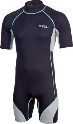 Immagine prodotto di BECO the world of aquasports Muta Naxos in neoprene CR super morbido da 3 mm, nero-argento, taglia 2XL