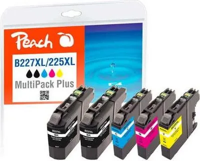 Produktbild von Peach Patrone Brother LC-227XLVALBP MultiPackPlus REM,KOM